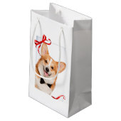 Corgi Klein Cadeauzakje (Achterkant Gekanteld)