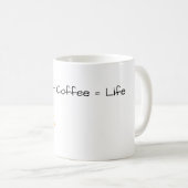 Corgi + koffie = leven koffiemok (Voorkant rechts)