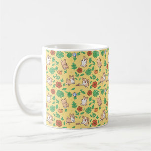 Corgi koffiemok Zomer Pastel Strand Hond Cadeau