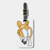 Corgi Kont Bagagelabel (Voorkant verticaal)