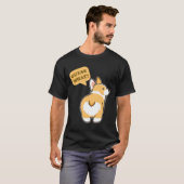 Corgi Kont Hond T-shirt (Voorkant volledig)