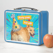 Corgi Kont Verjaardagshoed (In situ)