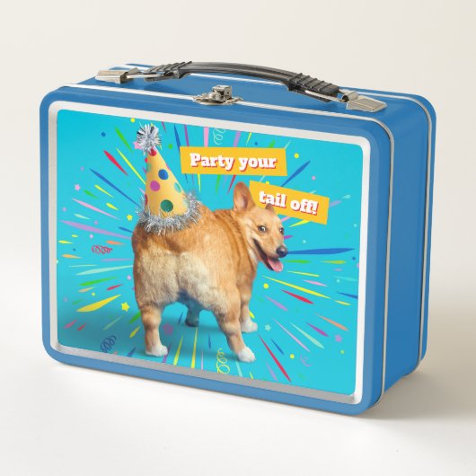 Corgi Kont Verjaardagshoed (Voorkant)