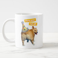 Corgi Kont Verjaardagshoed