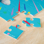 Corgi Kont Verjaardagshoed Legpuzzel (Zijkant)