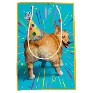 Corgi Kont Verjaardagshoed Medium Cadeauzakje