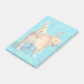 Corgi Kont Verjaardagshoed Post-it® Notes (Schuin)