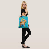 Corgi Kont Verjaardagshoed Tote Bag (Op model)