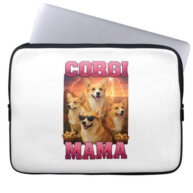Corgi Kopie Kopie Laptop Sleeve (Voorkant)