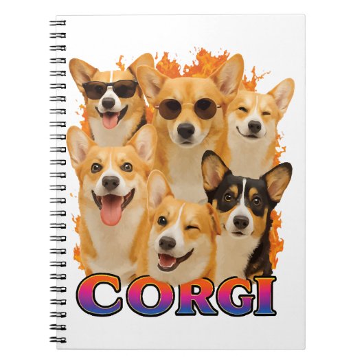 Corgi-kopie Notitieboek (Voorkant)