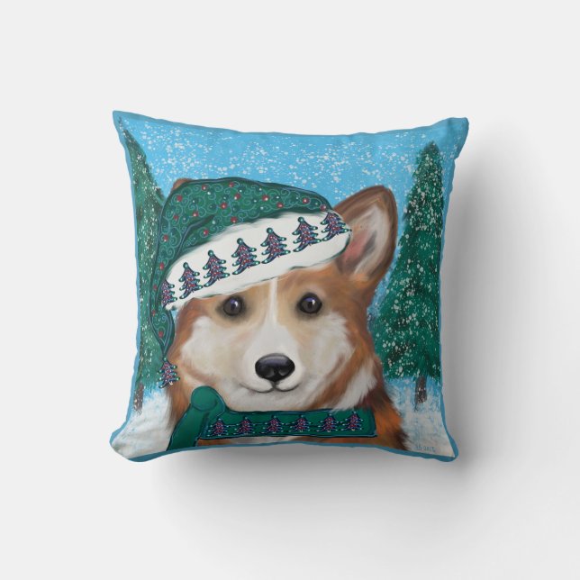 Corgi Kussen (Voorkant)