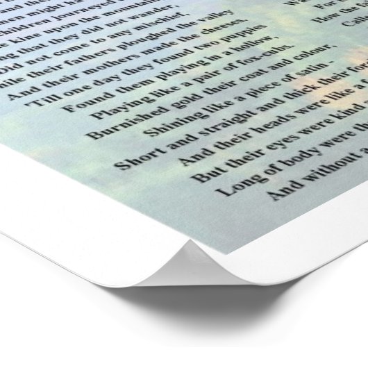 corgi legende poster (Hoek)