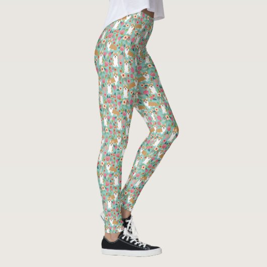 Corgi-Leggings - leuke corgi-cadeaus Leggings (Rechts)