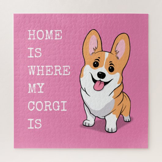 Corgi Legpuzzel (Verticaal)