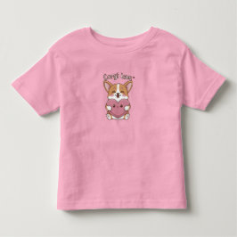 Corgi Liefde Kinder Shirts