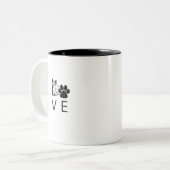 CORGI LIEFDE TWEEKLEURIGE KOFFIEMOK (Voorkant links)