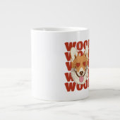 CORGI LIEFDE woof Grote Koffiekop (Voorkant)