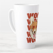 CORGI LIEFDE woof Latte Mok (Linkerhoek)