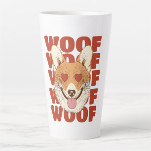 CORGI LIEFDE woof Latte Mok