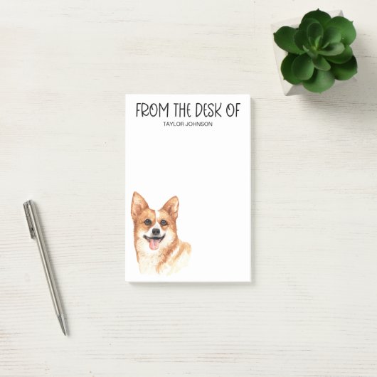 Corgi liefhebber post-it® notes (Kantoor)