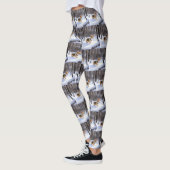 Corgi liet het sneeuwen Kerstmis Leggings (Links)