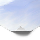 Corgi liet het sneeuwen Kerstmis Perfect Poster (Hoek)