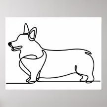 Corgi-lijntekening