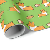 Corgi Loaf Gift Wrapping Paper Cadeaupapier (Rol Hoek)