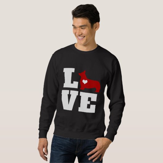 Corgi Love Corgi Trui (Voorkant volledig)