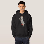 Corgi Love is Dog Mam Puppy Pet Women Man Kind Hoodie (Voorkant volledig)