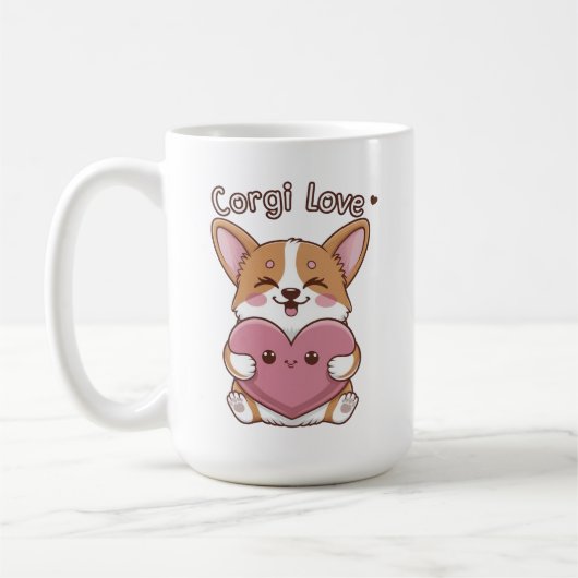 Corgi Love Koffiemok (Links)