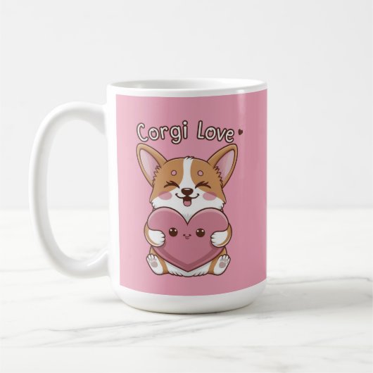 Corgi Love Koffiemok (Links)