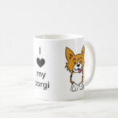 Corgi Love Koffiemok (Voorkant rechts)