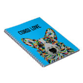 Corgi Love Notitieboek 6.5" x 8.75" (Rechterzijde)