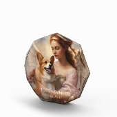 Corgi Love sterft nooit Memorial Fotoblokken (Rechts)