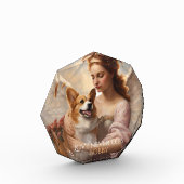 Corgi Love sterft nooit Memorial Fotoblokken (Links)