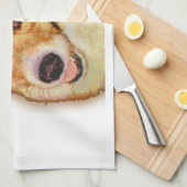 Corgi Love Theedoek (Quarter Fold)