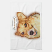 Corgi Love Theedoek (Verticaal)