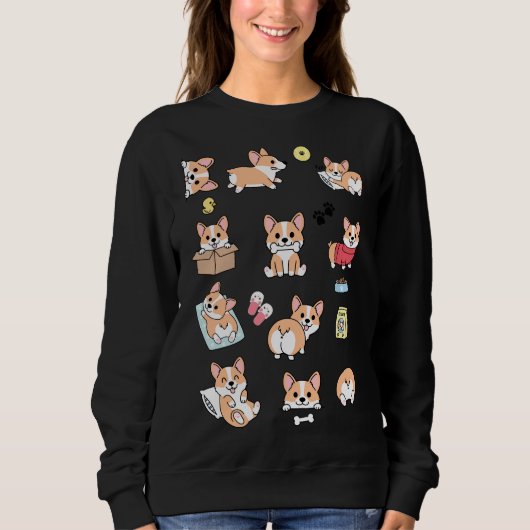 Corgi Love Trui (Voorkant)