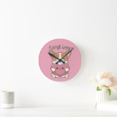 Corgi Love Wall Clock Ronde Klok (Huis)