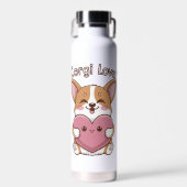 Corgi Love Waterfles (Voorkant)