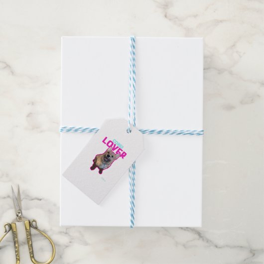 Corgi Lover Cadeaulabel (Met Touw)
