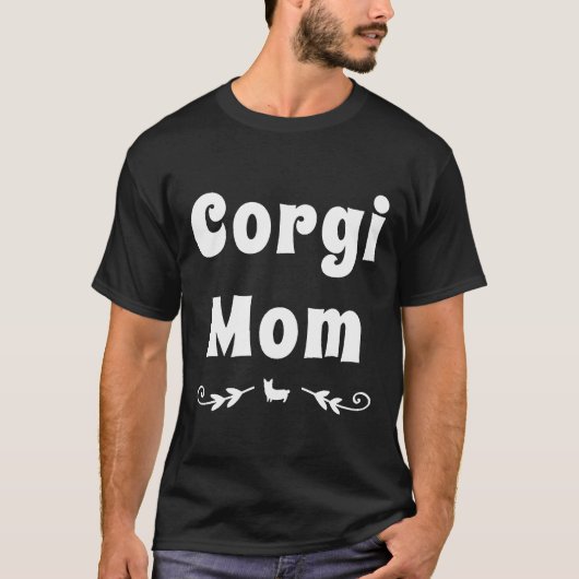 Corgi Ma Corgi Dog Design T-shirt (Voorkant)