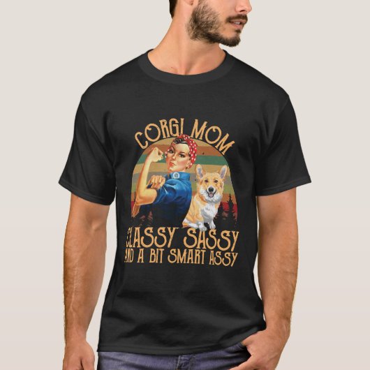 Corgi Ma Funny Corgi T-shirt (Voorkant)