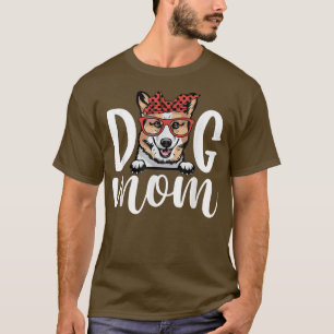 Corgi Ma Funny Dog Owner Hondenliefhebber Dog Mama T-shirt