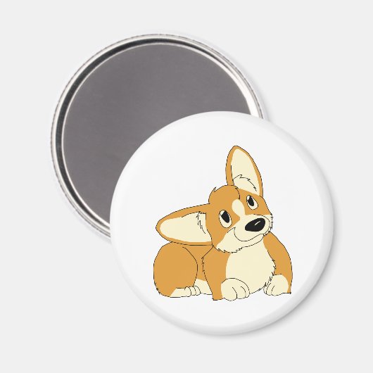 Corgi magneet (Voorkant / Achterkant)