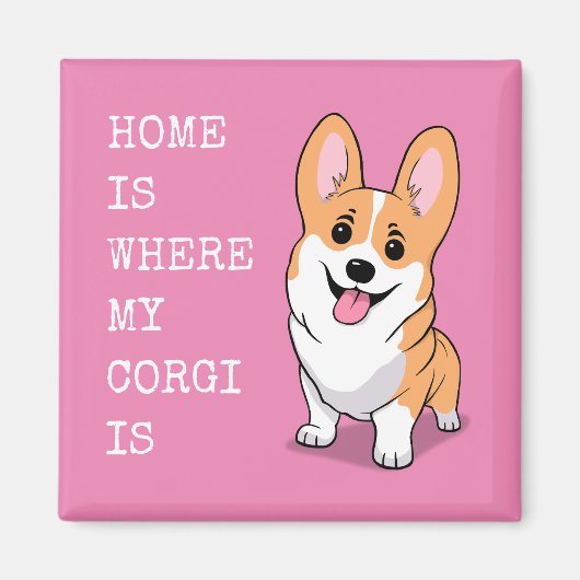 Corgi Magneet (Voorkant)