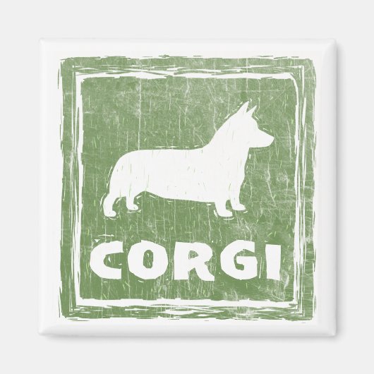 Corgi Magneet (Voorkant)