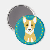 Corgi Magnet (Voorkant / Achterkant)
