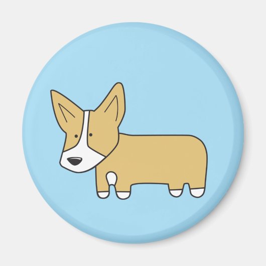 Corgi Magnet (Voorkant)